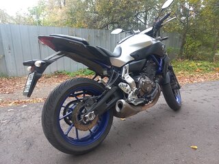 2015 Yamaha MT-07 (FZ-07), синий, 580000 рублей, вид 3