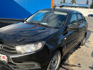 2020 Lada (ВАЗ) Granta I Рестайлинг, чёрный, 630000 рублей, вид 1
