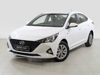 2022 Hyundai Solaris II Рестайлинг, белый, 1690000 рублей, вид 1