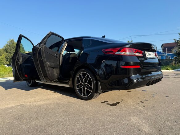 2019 Kia Optima IV Рестайлинг, чёрный, 1795000 рублей - вид 10
