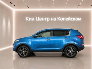 2012 Kia Sportage III, синий, 1249000 рублей, вид 3