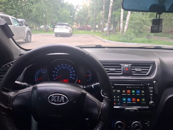 2014 Kia Rio III, чёрный - вид 14