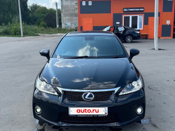 2011 Lexus CT 200h I, чёрный, 1490000 рублей - вид 3