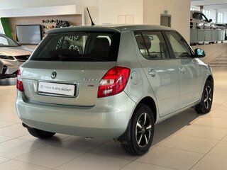 2012 Skoda Fabia II Рестайлинг, зелёный, 475000 рублей, вид 4