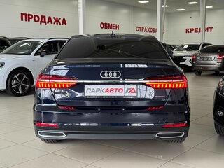 2021 Audi A6 45 TFSI V (C8), синий, 3870000 рублей, вид 5