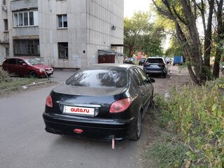 2007 Peugeot 206, чёрный, 190000 рублей, вид 3