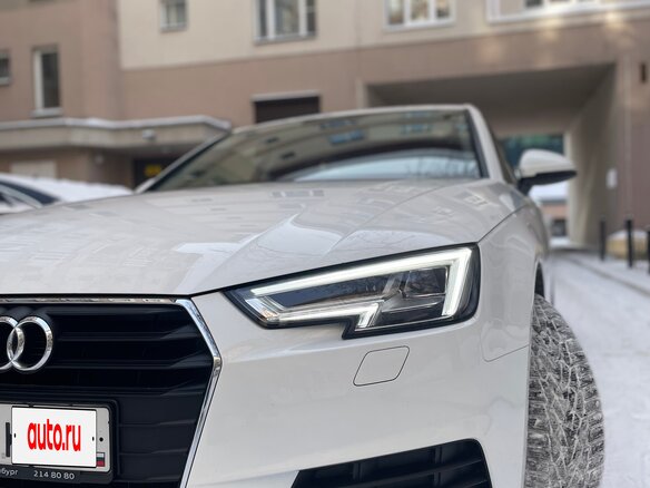 2019 Audi A4 V (B9), белый, 2350000 рублей - вид 9