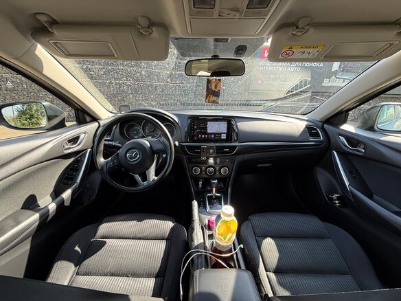 2013 Mazda 6 III (GJ), серебристый, 1200000 рублей - вид 7