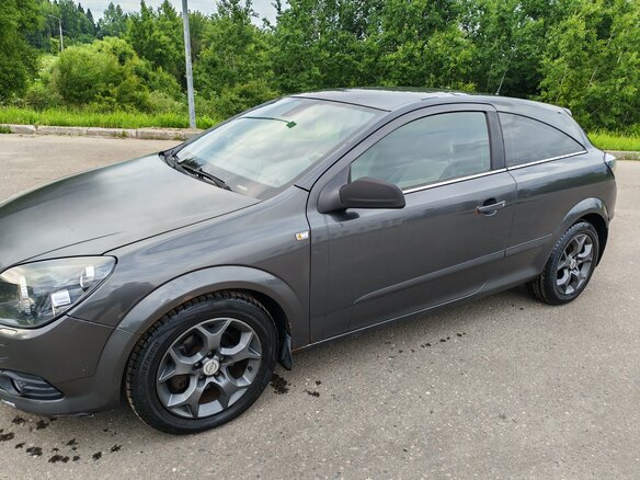 2008 Opel Astra GTC H Рестайлинг, серый, 450000 рублей - вид 3