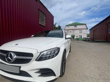 2019 Mercedes-Benz C-Класс 220 d IV (W205) Рестайлинг, белый, 3100000 рублей, вид 2