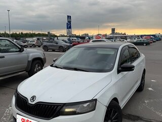2018 Skoda Rapid I Рестайлинг, белый, 725000 рублей, вид 2