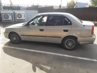 2007 Hyundai Accent ТагАЗ II, бежевый, 350000 рублей, вид 2