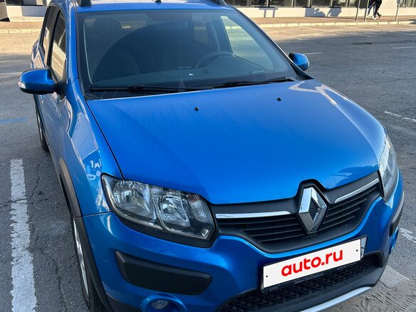 2018 Renault Sandero Stepway II, синий, 1099000 рублей