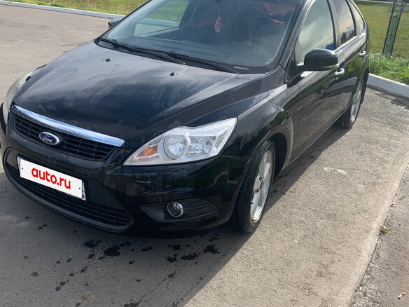 2010 Ford Focus II Рестайлинг, чёрный, 410000 рублей