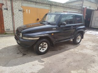 1998 SsangYong Korando II, чёрный, 550000 рублей, вид 1