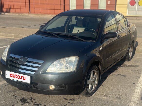 2008 Chery Fora (A21), чёрный - вид 1
