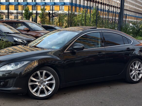 2008 Mazda 6 II (GH), чёрный, 799999 рублей - вид 6