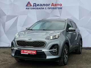 2019 Kia Sportage IV Рестайлинг, серебристый, 1699000 рублей, вид 1