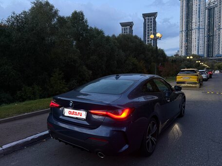 2021 BMW 4 серии 420d xDrive G22, G23, G26, синий, 5600000 рублей, вид 3