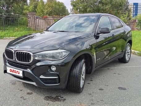 2017 BMW X6 35i II (F16), чёрный, 2700000 рублей, вид 1