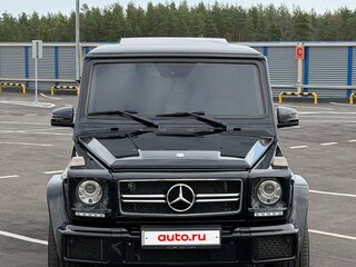 2017 Mercedes-Benz G-Класс 500 4x4 II (W463) Рестайлинг 4, чёрный, 5600000 рублей, вид 2