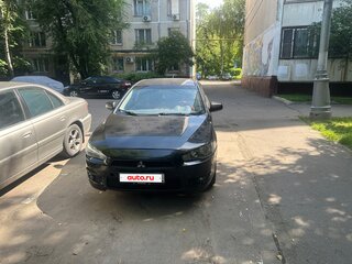 2008 Mitsubishi Lancer X, чёрный, 800000 рублей, вид 1