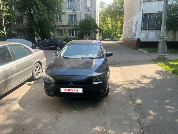 2008 Mitsubishi Lancer X, чёрный, 800000 рублей