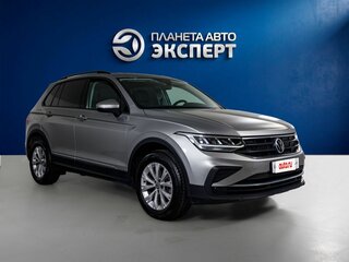 2021 Volkswagen Tiguan II Рестайлинг, серебристый, 2500000 рублей, вид 3