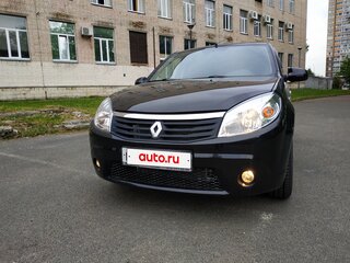 2013 Renault Sandero I, чёрный, 610000 рублей, вид 3