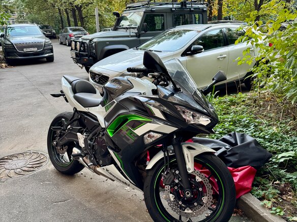2022 Kawasaki Ninja 650, зелёный, 725000 рублей - вид 7