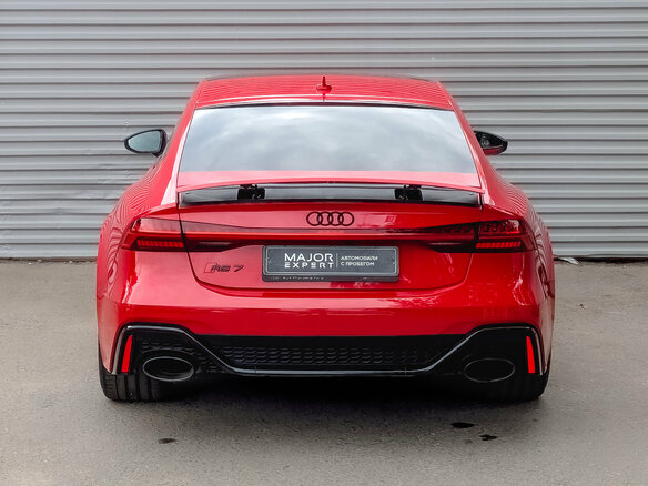 2021 Audi RS 7 II (4K), красный, 14650000 рублей - вид 6