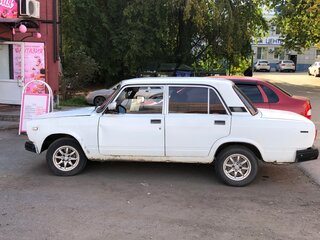 1993 Lada (ВАЗ) 2107, белый, 80000 рублей, вид 2