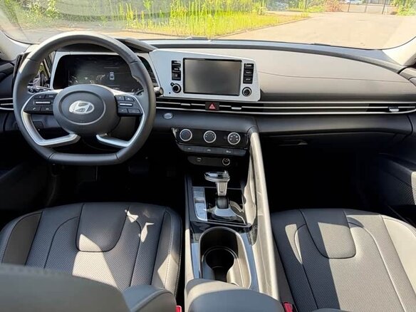 2026 Hyundai Elantra VII (CN7) Рестайлинг, серый - вид 7
