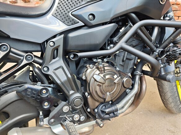 2017 Yamaha MT-07 (FZ-07), жёлтый, 639999 рублей - вид 7
