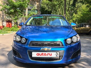 2012 Chevrolet Aveo II, синий, 500000 рублей, вид 3