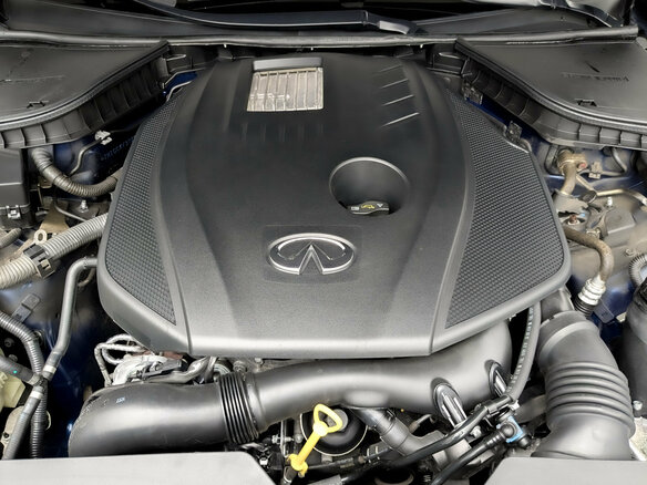 2021 Infiniti Q60 II, синий - вид 8