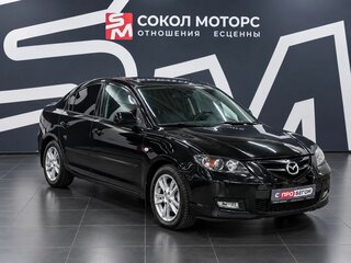 2008 Mazda 3 I (BK) Рестайлинг, чёрный, 639900 рублей, вид 1