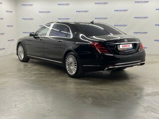 2019 Mercedes-Benz Maybach S-Класс 560 I (X222) Рестайлинг, чёрный, 7600000 рублей, вид 4