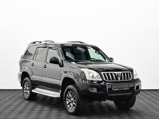 2007 Toyota Land Cruiser Prado 120 Series Рестайлинг, чёрный, 1399000 рублей, вид 1
