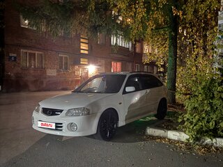 2000 Mazda Familia S-Familia S-Wagon VIII (BJ), белый, 460000 рублей, вид 2