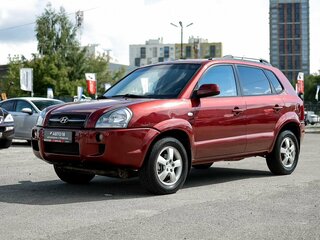 2007 Hyundai Tucson I, красный, 849000 рублей, вид 2