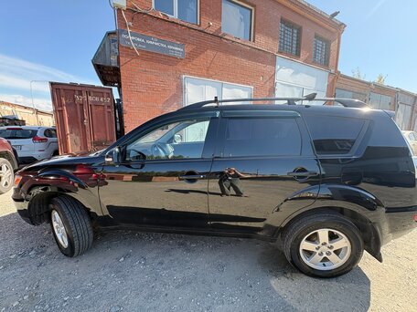 2011 Mitsubishi Outlander II Рестайлинг, чёрный, 1000050 рублей, вид 2