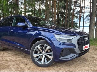 2020 Audi Q8 50 TDI I (4M), синий, 6600000 рублей, вид 1