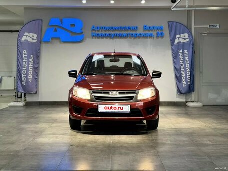 2017 Lada (ВАЗ) Granta I, красный, 565000 рублей, вид 2
