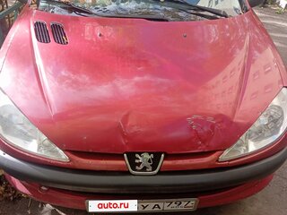 2001 Peugeot 206, красный, 250000 рублей, вид 2