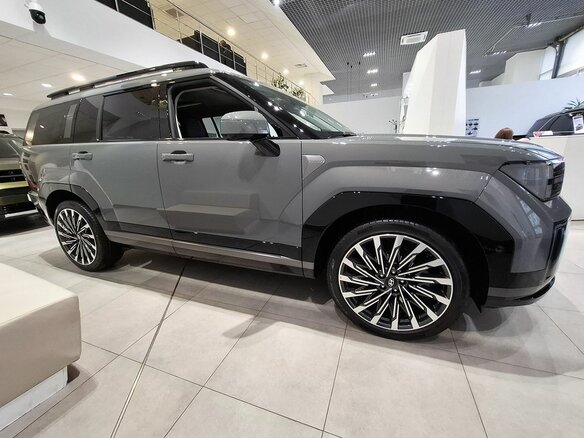 2026 Hyundai Santa Fe V (MX5), серый - вид 5