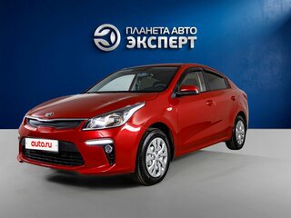 2018 Kia Rio IV, красный, 1000000 рублей, вид 1
