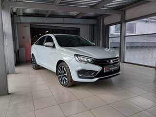 2023 Lada (ВАЗ) Vesta I Рестайлинг (NG), белый, 1359000 рублей, вид 3