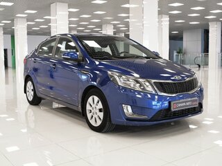 2013 Kia Rio 5-speed III, синий, 653000 рублей, вид 3