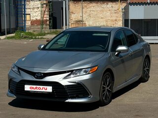 2021 Toyota Camry US Market VIII (XV70) Рестайлинг, серый, 3700000 рублей, вид 1